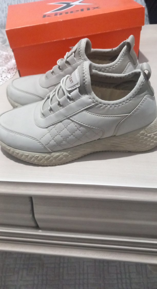 Gri Bağcıklı Stiletto Topuklu Spor Ayakkabı - Görsel 2