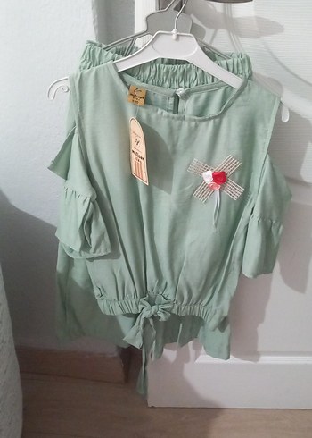 yeşil kız çocuğu tulum - Görsel 4