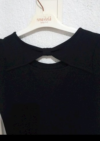 Kadın Siyah Midi Goth Elbise - Görsel 2