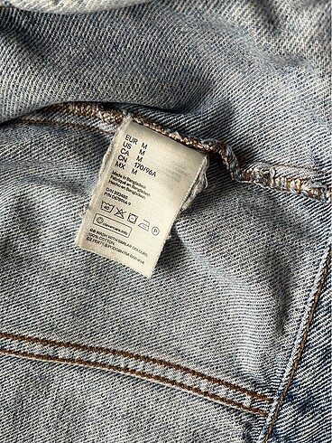 m Beden mavi Renk H&M KOT CEKET
