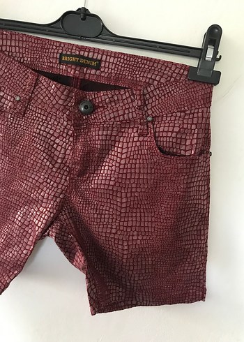 Desenli Kadın Şort - Görsel 7