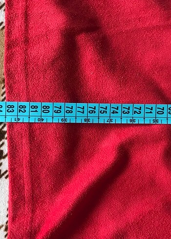 Kırmızı Süet Elbise - Görsel 8