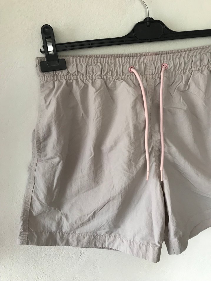 Bej-Toz Pembe Rahat Kesim Erkek Deniz Şort - Görsel 5