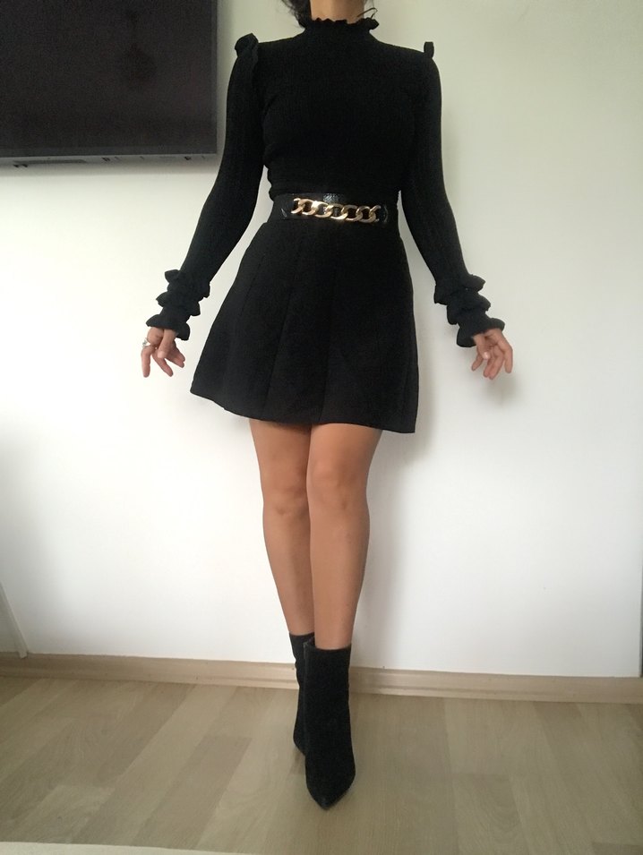 Siyah Elbise - Görsel 2