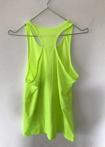 Diğer Neon Yeşil Dökümlü Pareo pantolon