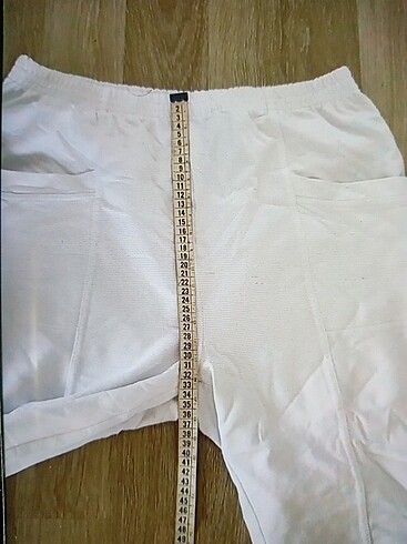 46 Beden beyaz Renk Penye pantolon
