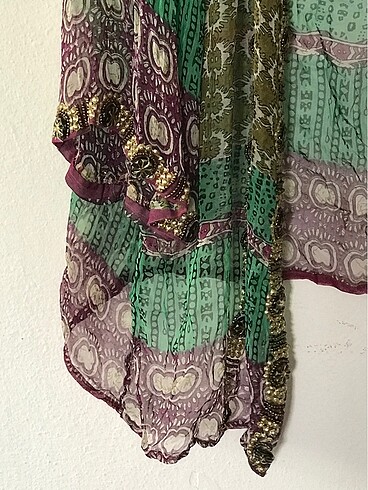 Boncuklu hırka/ Bikini üstü/ Pareo - Görsel 5