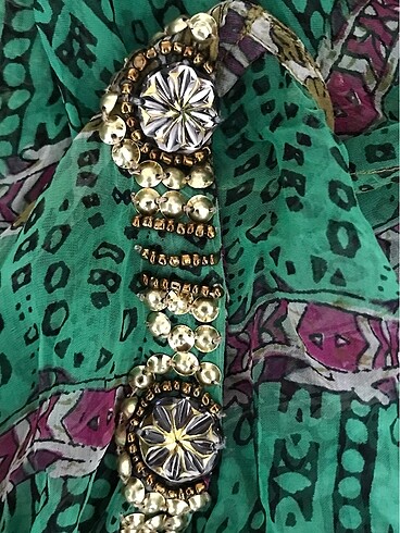 Boncuklu hırka/ Bikini üstü/ Pareo - Görsel 10