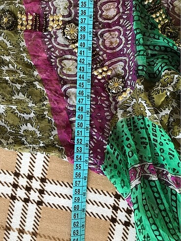 Boncuklu hırka/ Bikini üstü/ Pareo - Görsel 11