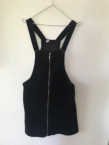 LC Waikiki Kadife askılı elbise