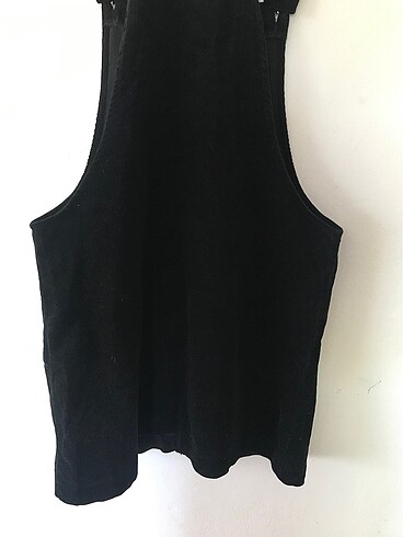 Kadife Askılı elbise - Görsel 14