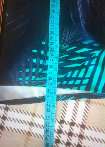 Erkek Siyah-Yeşil Şort - Görsel 8