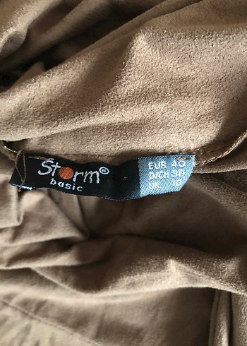 Yumuşak Süet Ofis Elbise - Görsel 9