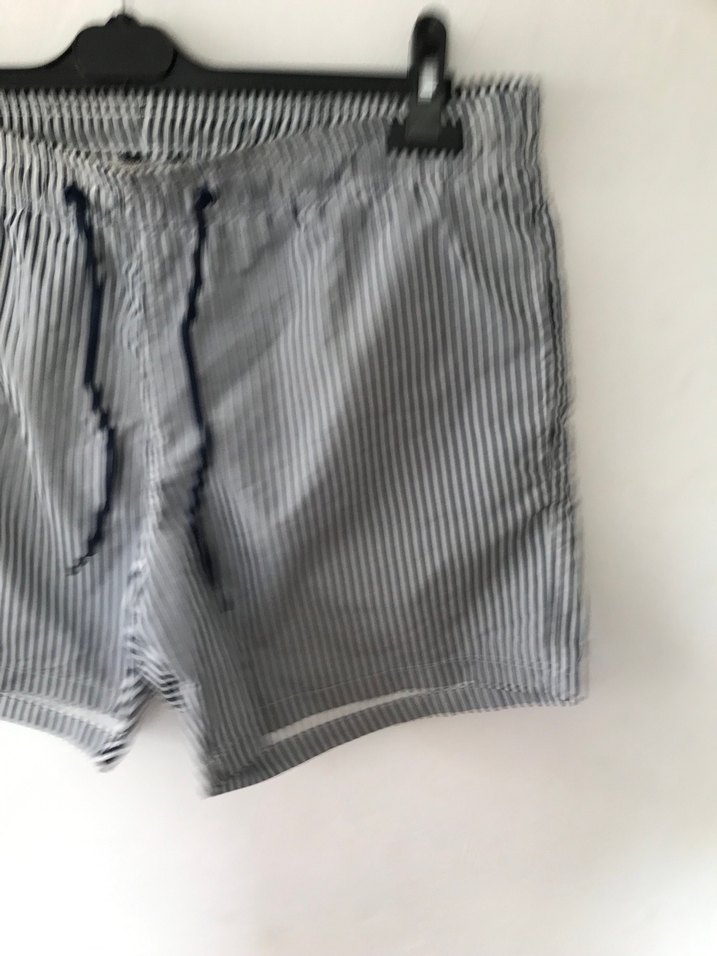 Çizgili Erkek Mini Deniz Şortu - Görsel 4