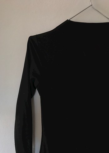 Siyah Esnek Elbise - Görsel 8