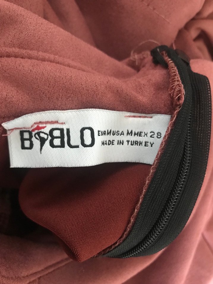 Scuba Süet Kumaş Tasarım Elbise - Görsel 3