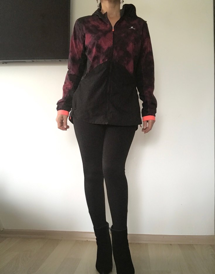 Siyah Spor Tayt- Spor Üst - Görsel 2