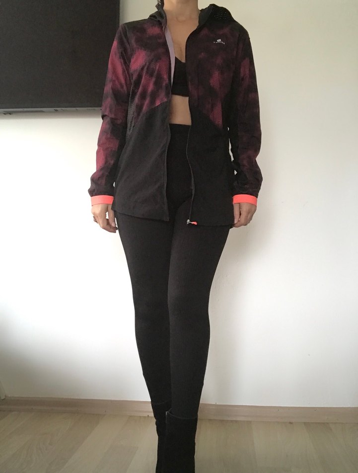 Siyah Spor Tayt- Spor Üst - Görsel 3