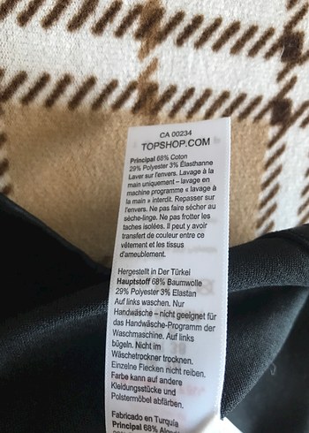 Siyah Desenli Elbise - Görsel 15