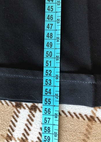 Siyah Kadın Bermuda Şort - Görsel 8