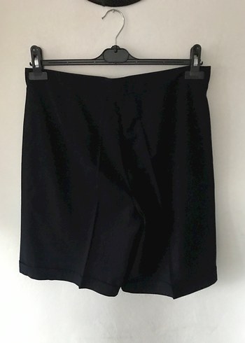 Koyu Laci Kadın Bermuda Şort - Görsel 4