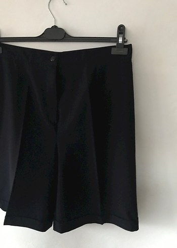 Koyu Laci Kadın Bermuda Şort - Görsel 2