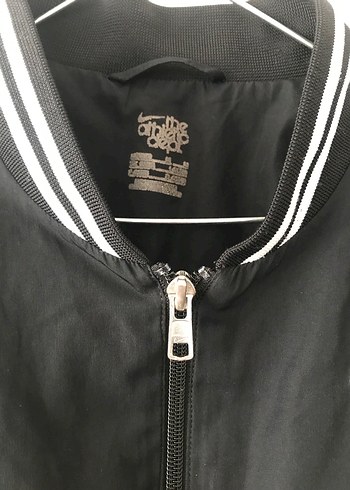 Nike Siyah Fermuarlı Bomber Kadın Mevsimlik Ceket - Görsel 7