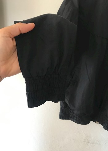 Nike Siyah Fermuarlı Bomber Kadın Mevsimlik Ceket - Görsel 3