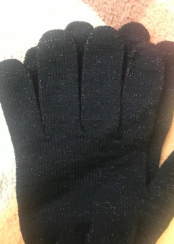 Siyah Kadın Eldive - Görsel 5