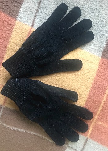 Siyah Kadın Eldive - Görsel 6