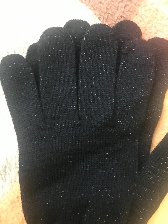 Siyah Kadın Eldive - Görsel 5