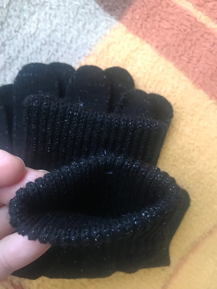 Siyah Kadın Eldive - Görsel 4