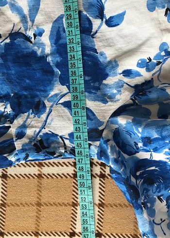 Desenli elbise - Görsel 11