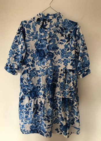 Desenli elbise - Görsel 7