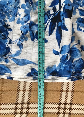 Desenli elbise - Görsel 12