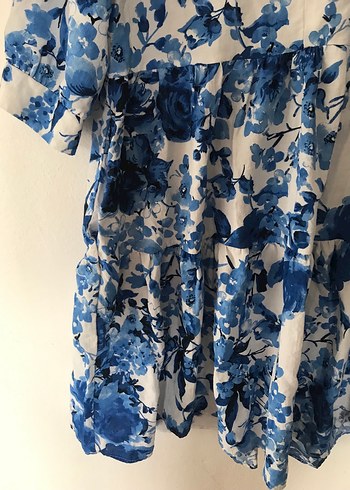 Desenli elbise - Görsel 4