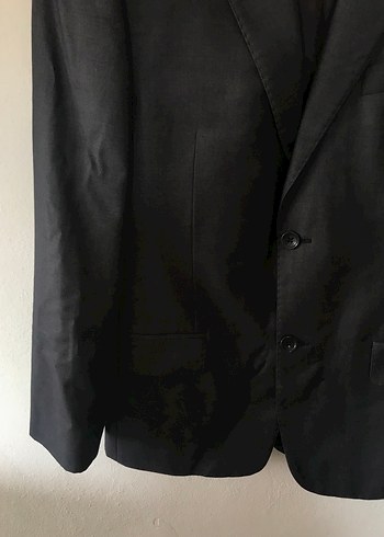 Klasik Kesim Gri Erkek Takım Elbise Ceketi - Görsel 3