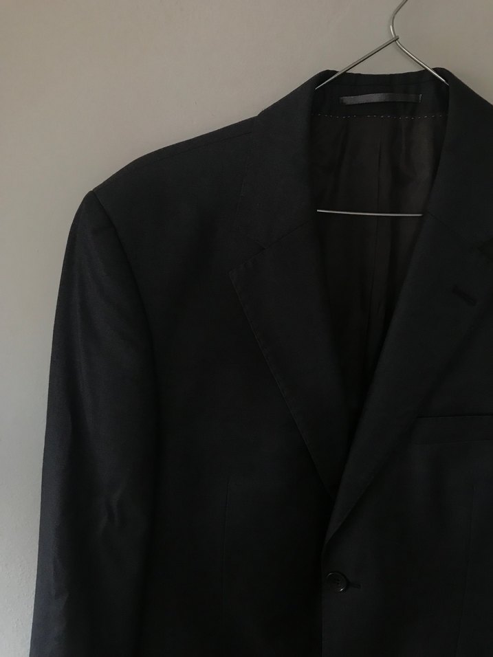 Klasik Kesim Gri Erkek Takım Elbise Ceketi - Görsel 4