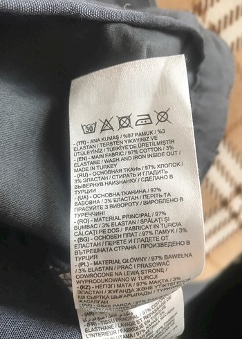 Gri Regular Fit Erkek Pantolon - Görsel 11