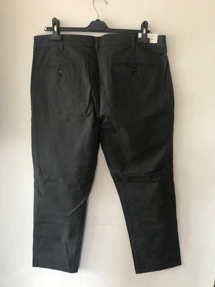 Gri Regular Fit Erkek Pantolon - Görsel 5