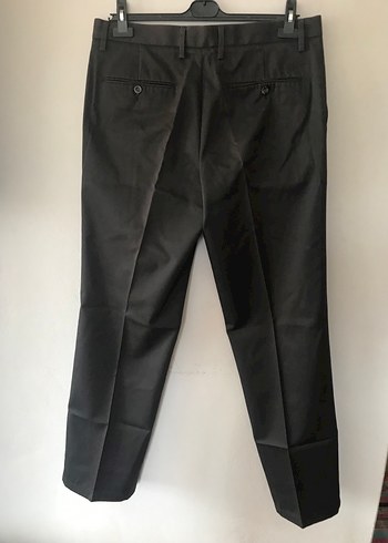 34-36 Beden Erkek Gri Regular Fit Pantolon - Görsel 6