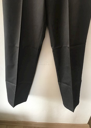 34-36 Beden Erkek Gri Regular Fit Pantolon - Görsel 2