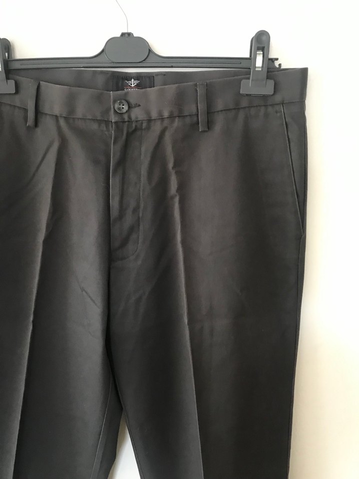 34-36 Beden Erkek Gri Regular Fit Pantolon - Görsel 4