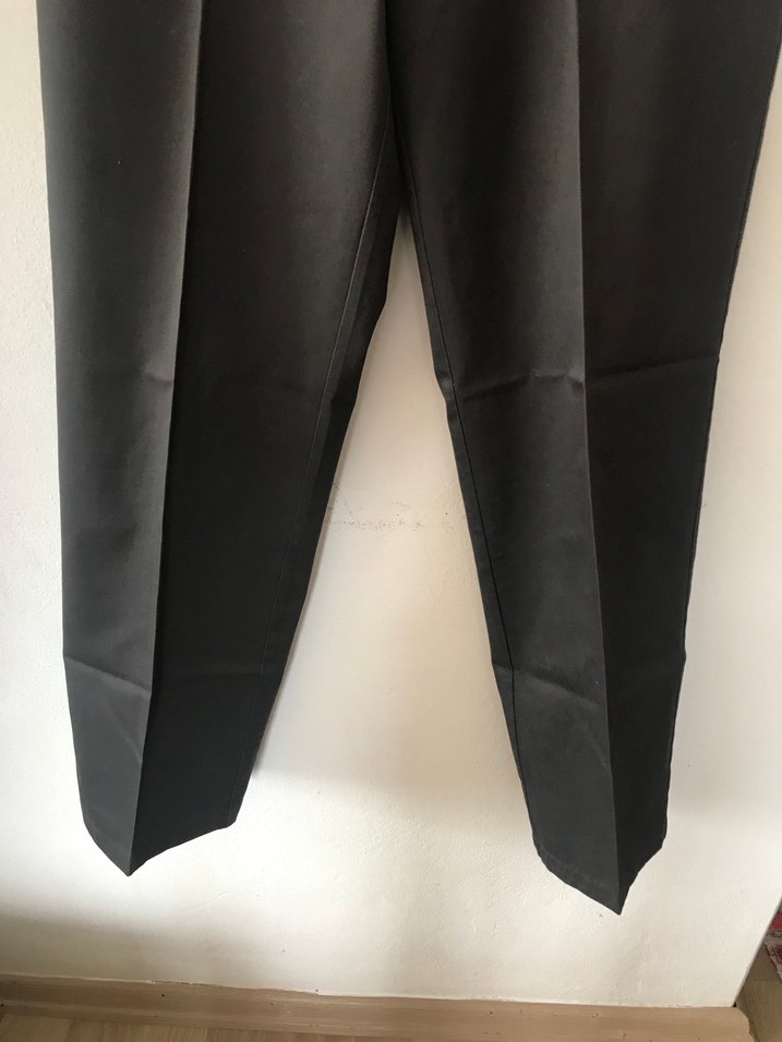 34-36 Beden Erkek Gri Regular Fit Pantolon - Görsel 2