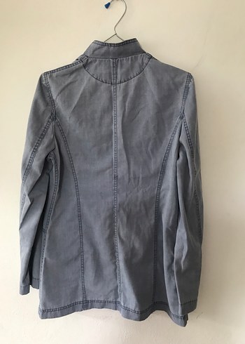 Diğer Düğmeli Kadın Denim Kot Ceket