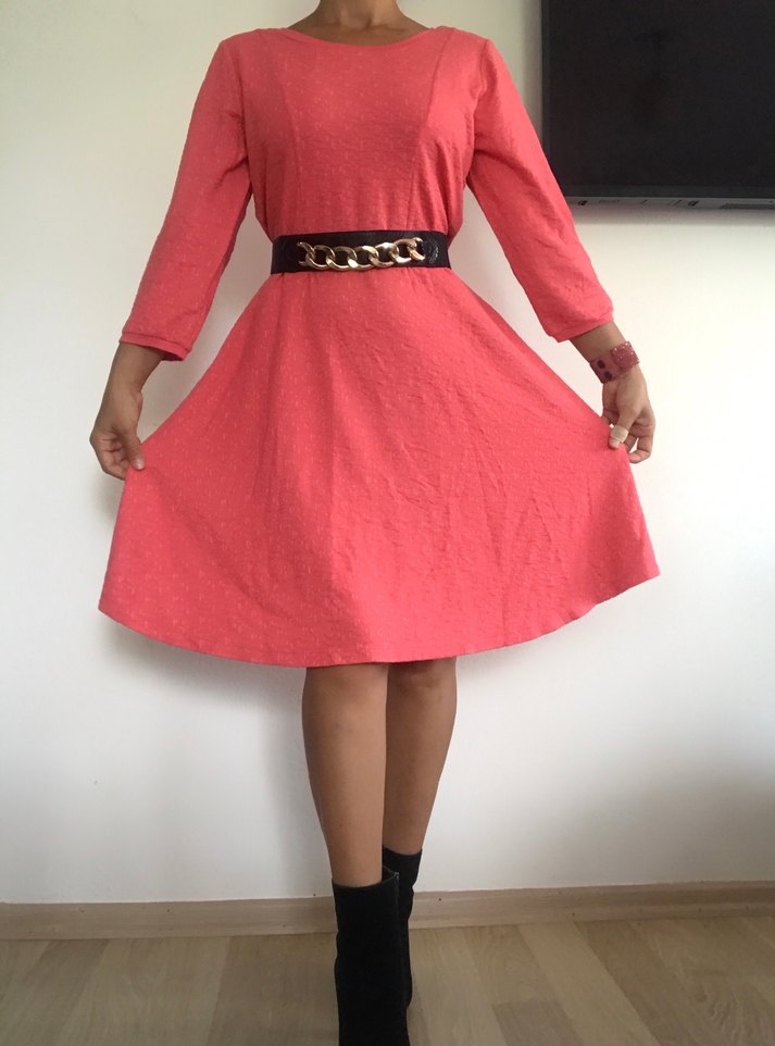 Ofis model elbise - Görsel 2