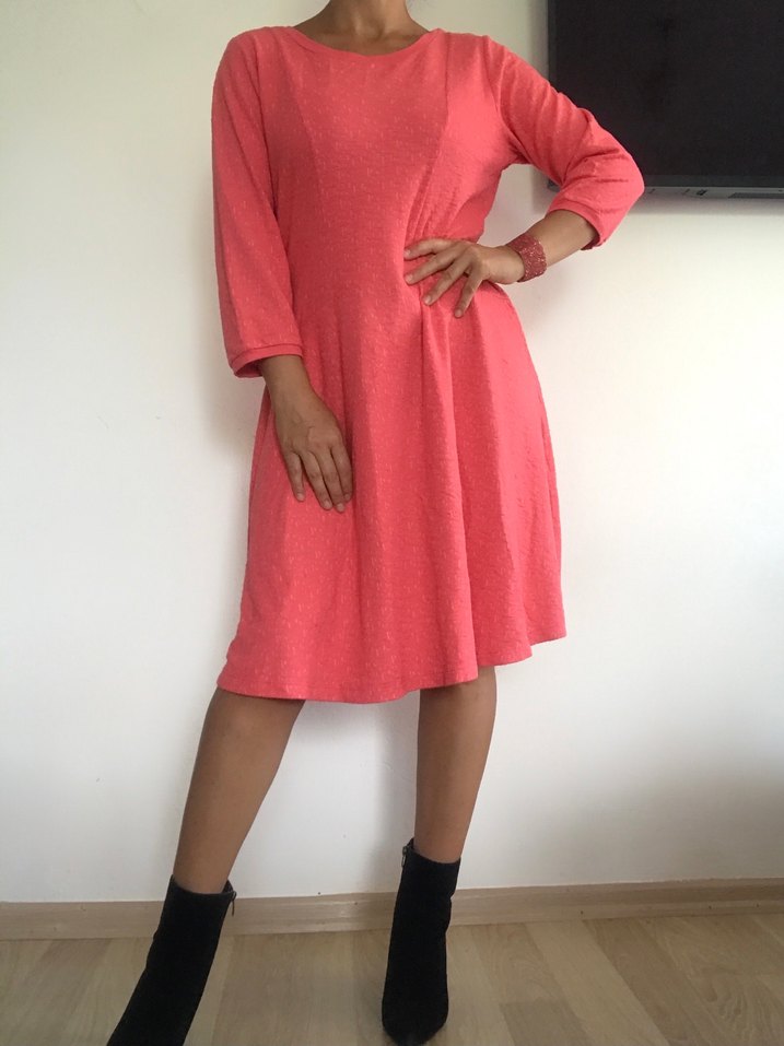 Ofis model elbise - Görsel 3