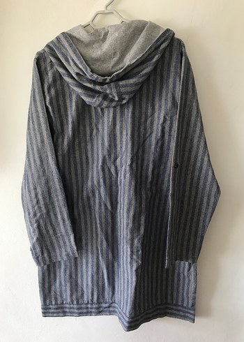 Çizgili düğmeli tunik - Görsel 13