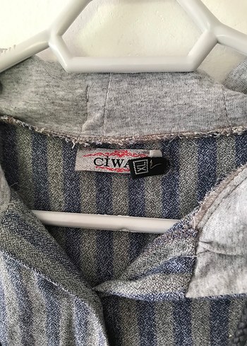 Çizgili düğmeli tunik - Görsel 12