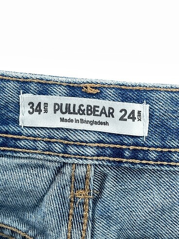 universal Beden mavi Renk Pull and Bear Mini Şort %70 İndirimli.